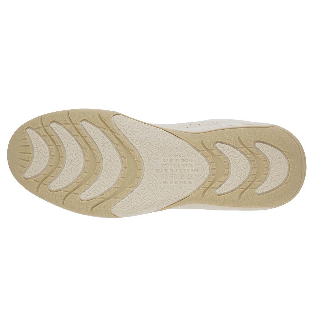 Tênis Casual Kolosh Feminino C3696 Offwhite Bege 4