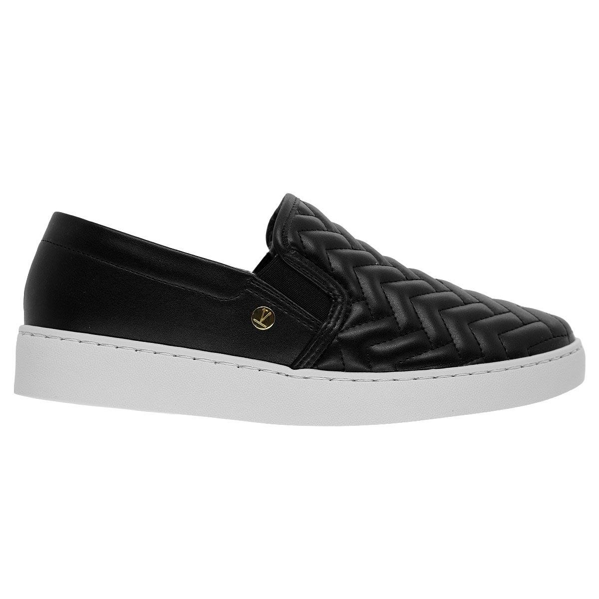 Tênis Casual Slip On Feminino Vizzano 1214.1010 Preto