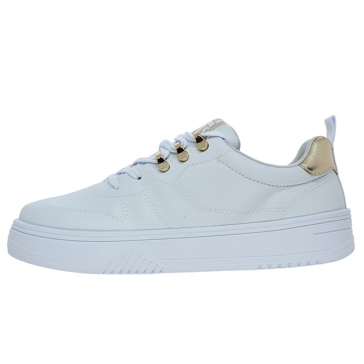 Tênis Casual Feminino Ramarim 2588206 Branco Branco 2