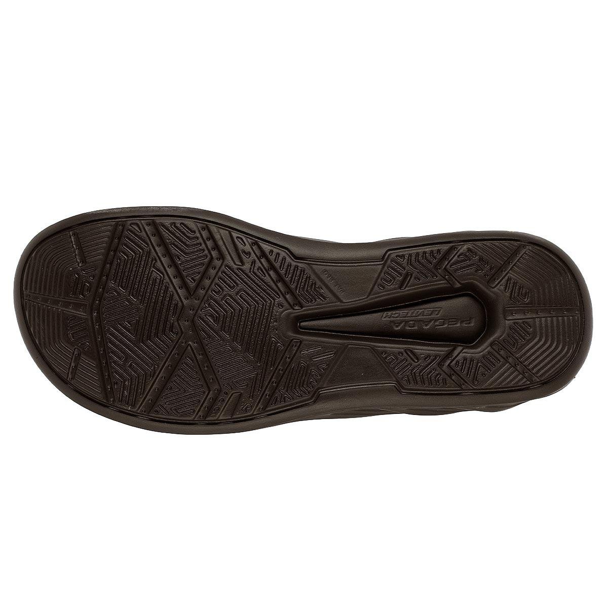 Chinelo Masculina Pegada 134102 Marrom Marrom 5