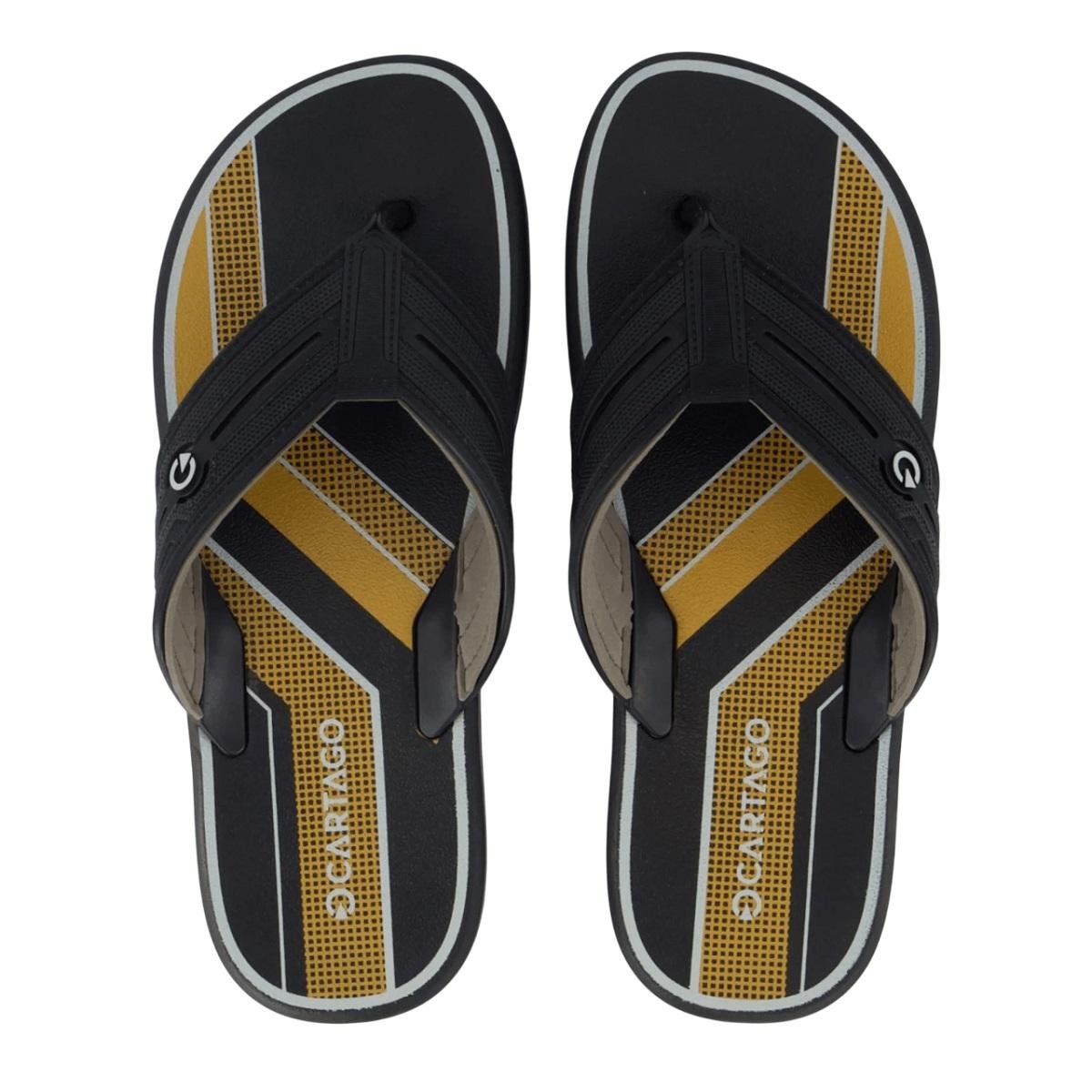 Chinelo Masculino Cartago Palermo III 12606 Preto