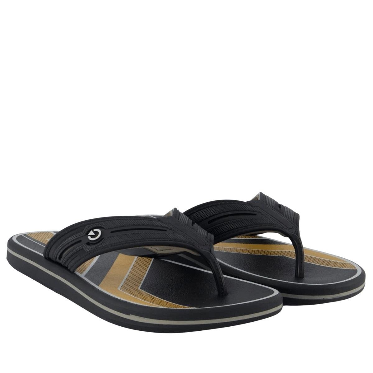 Chinelo Masculino Cartago Palermo III 12606 Preto Preto 3