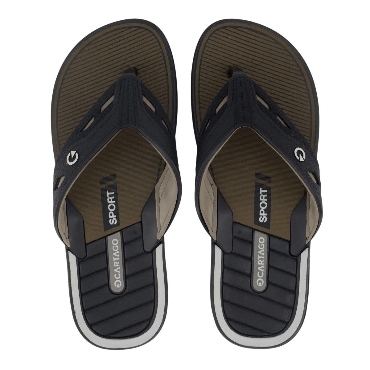 Chinelo Masculino Cartago Sport Dallas Preto