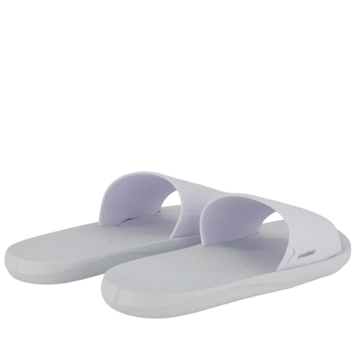 Chinelo Slide Masculino Rider Feel 12491 Branco Branco 4