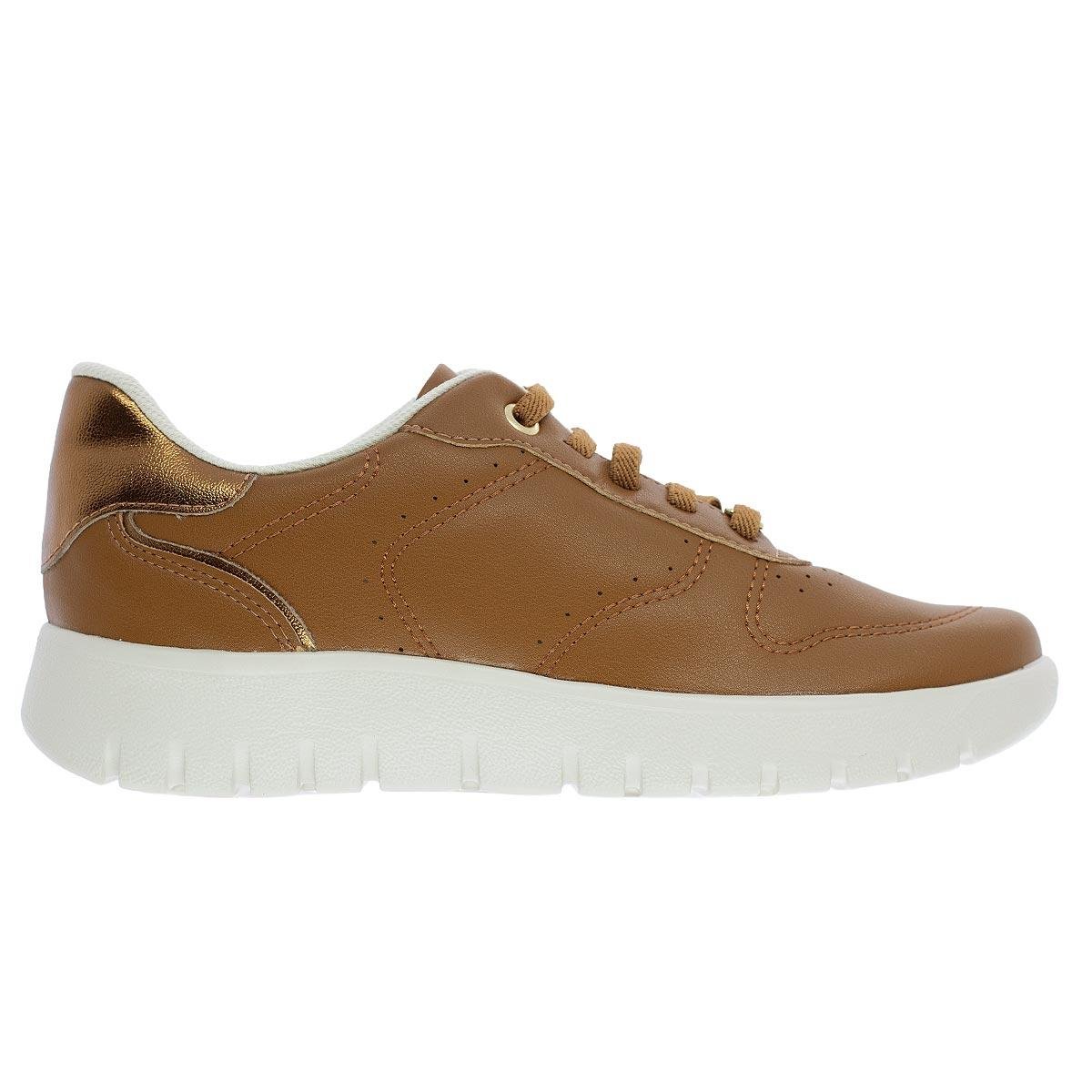 Tênis Casual Feminino Piccadilly 950051-1 Caramelo