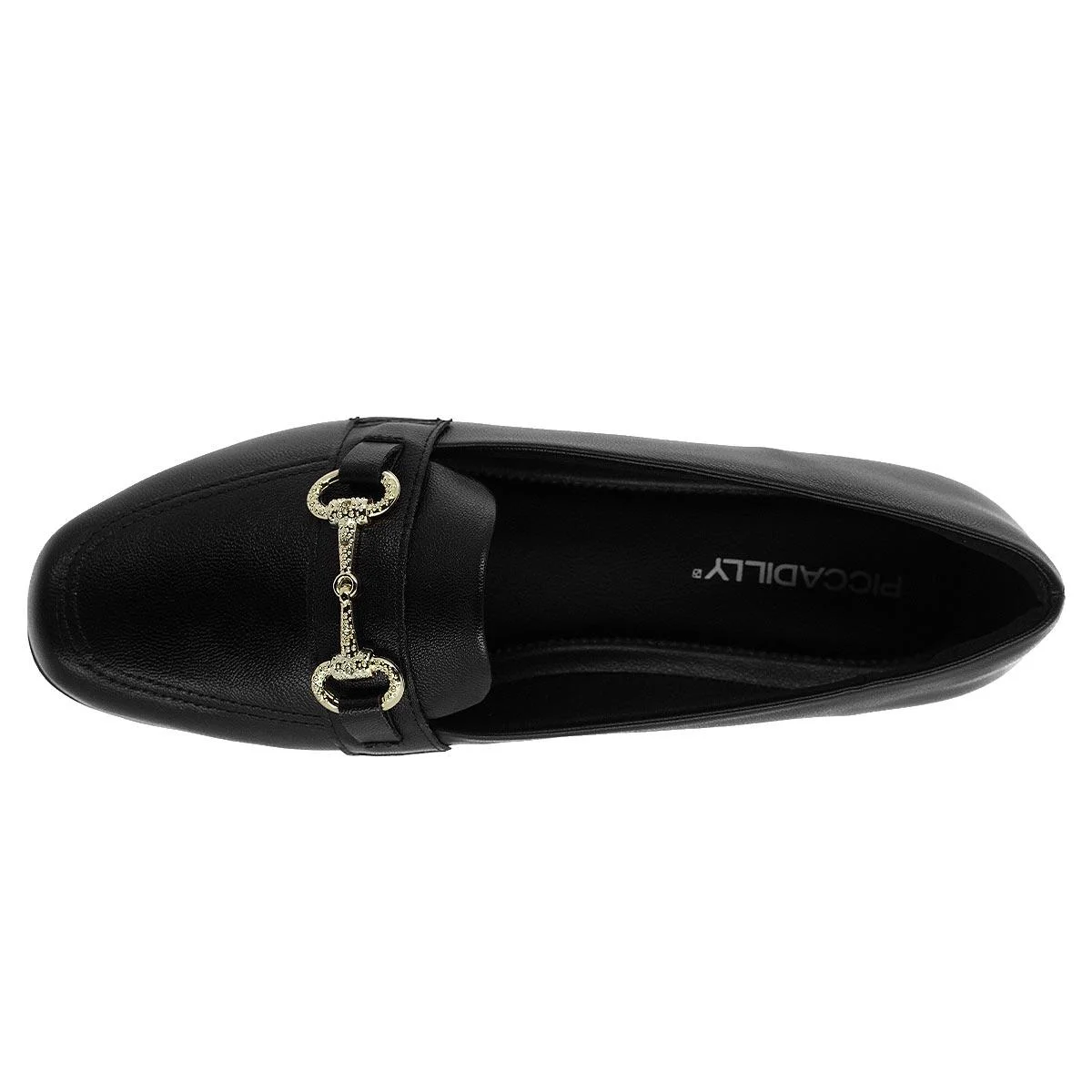 Sapatilha Feminino Piccadilly 250275-9 Preta Preto 3