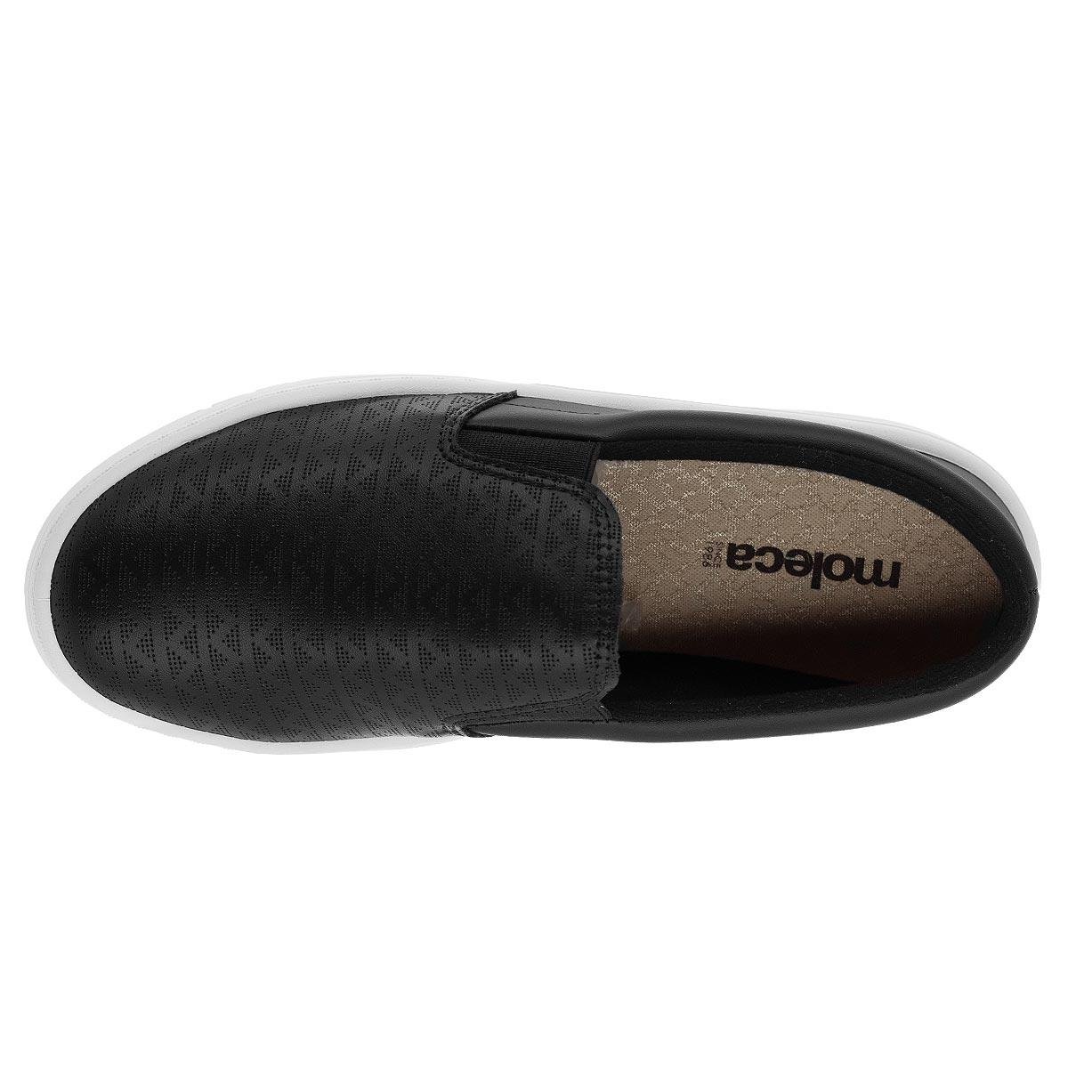 Tênis Slip On Feminino Moleca Feminino 5791.118 Preto Preto 3