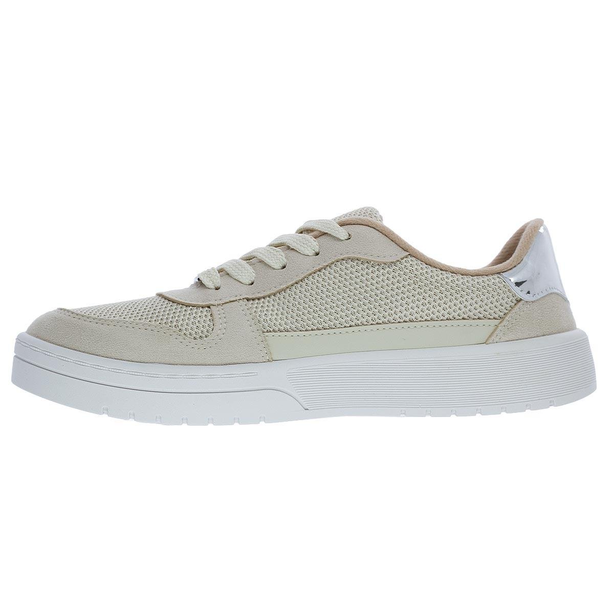 Tênis Casual Feminino Moleca 5791.110 Offwhite Off White 2