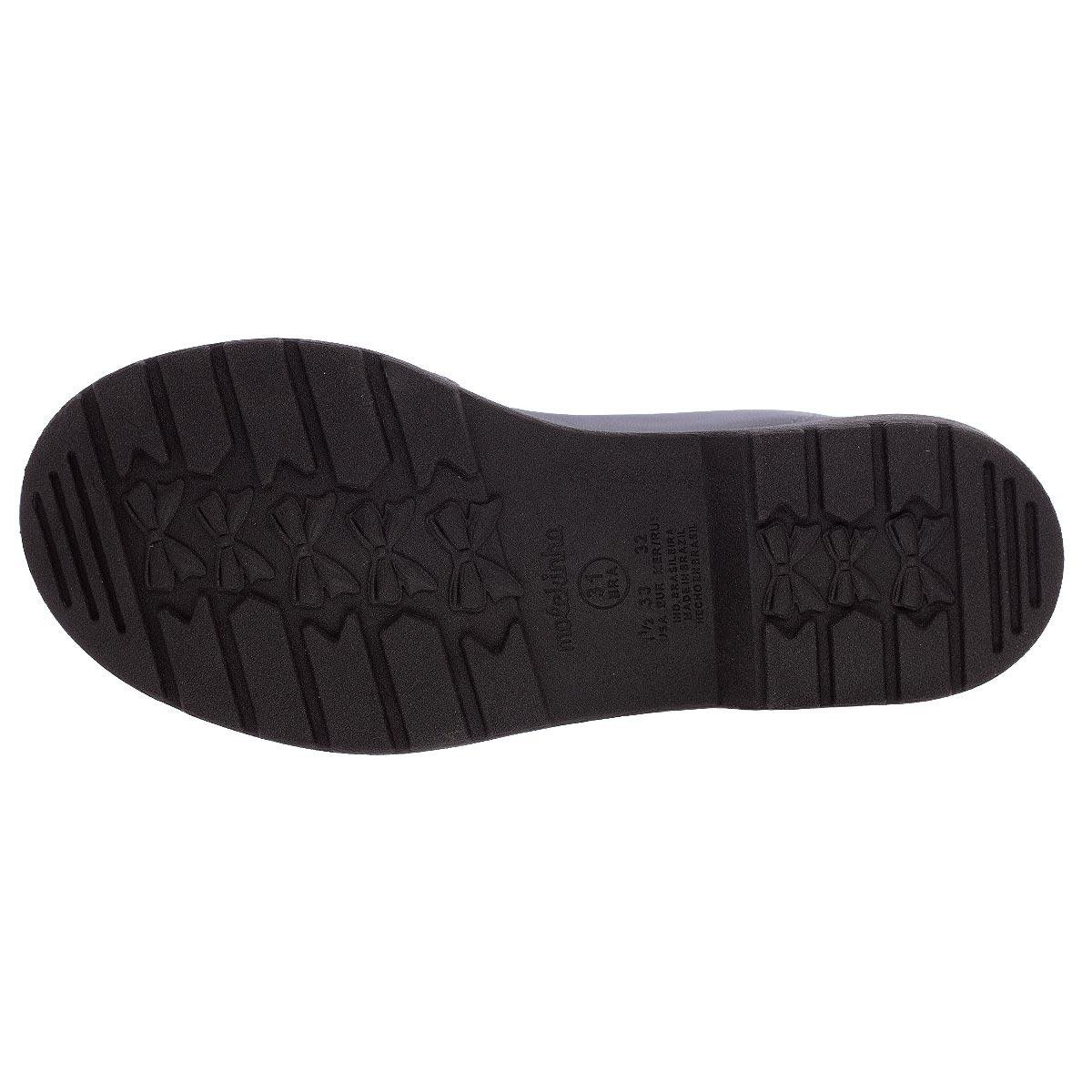 Coturno Infantil Menina Molekinha Porta Moedas 2164.144 Preto Preto 4