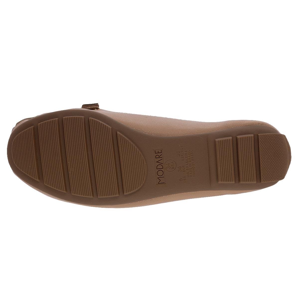 Sapato Mocassim Feminino Modare 7035.664 Nude Nude 4