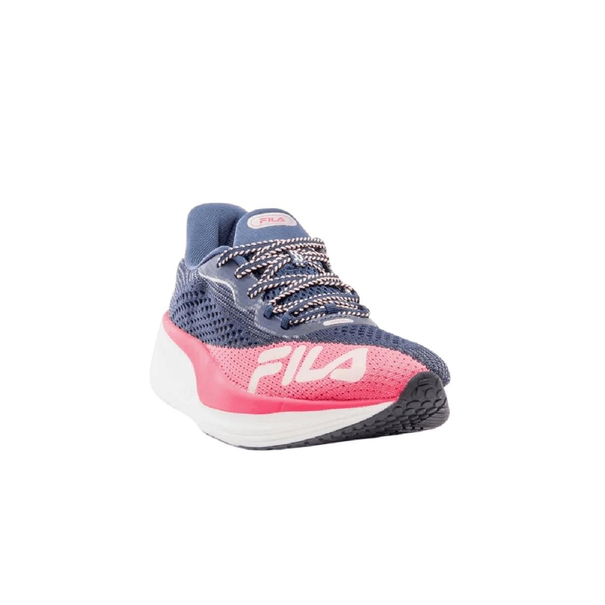 Tênis Esportivo Corrida Feminino Fila Racer Speedzone Marinho Azul Marinho 3