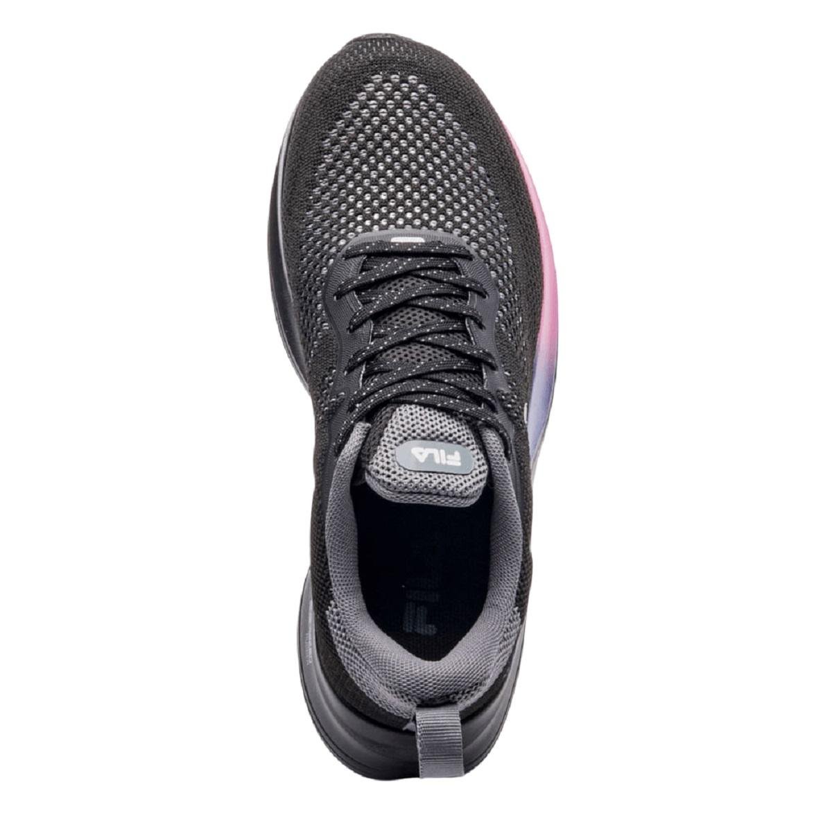 Tênis Esportivo Corrida Feminino Fila Speed Lite Preto Preto 4