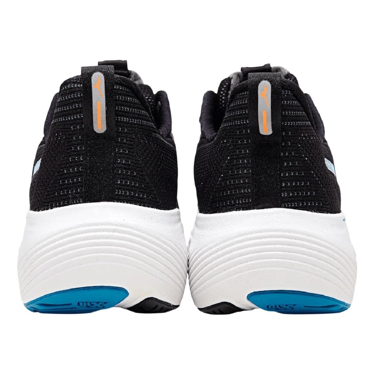 Tênis Esportivo Corrida Masculino Mizuno Base Prime Preto Preto 5