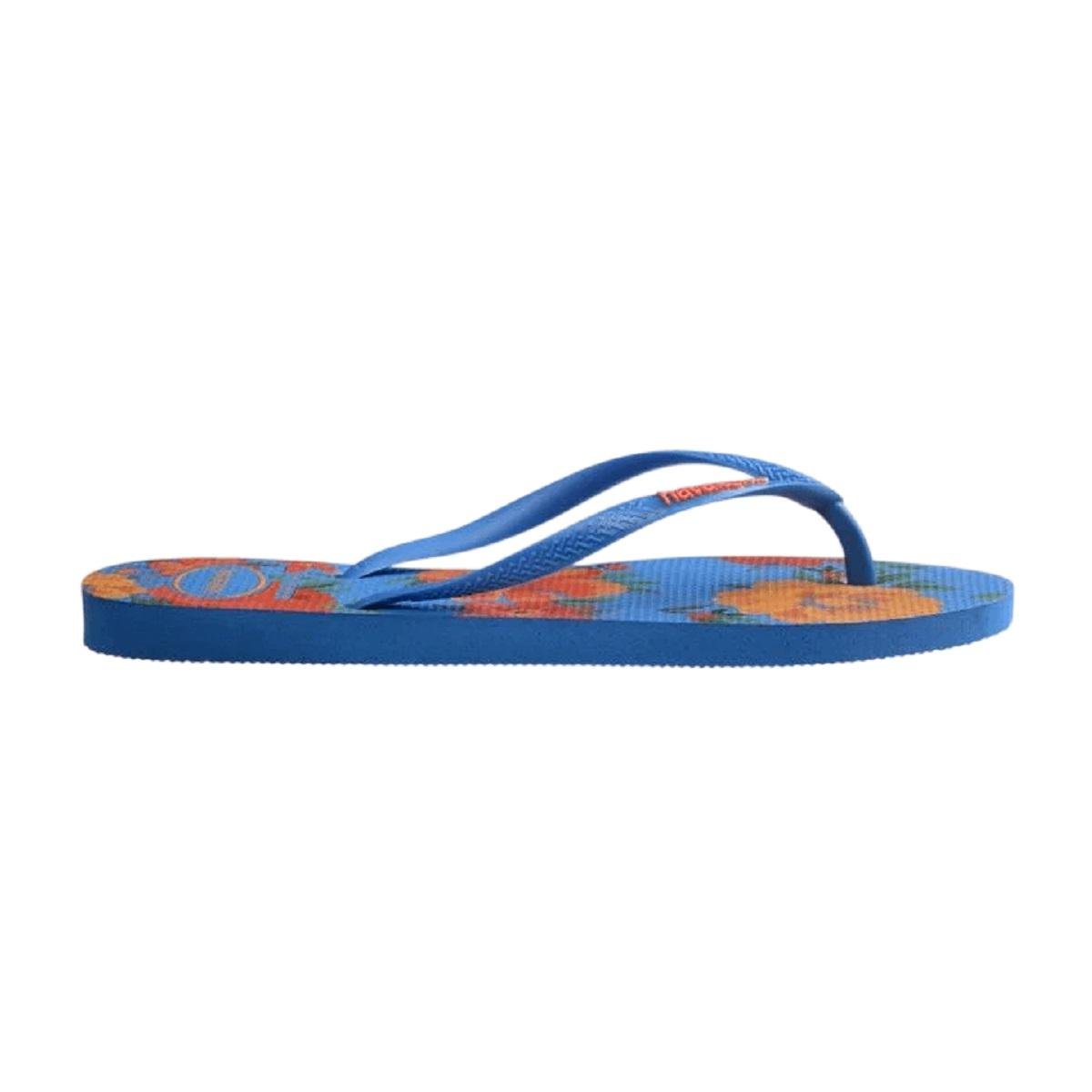 Chinelo Feminino Havaianas Slim Summer Azul Azul 2