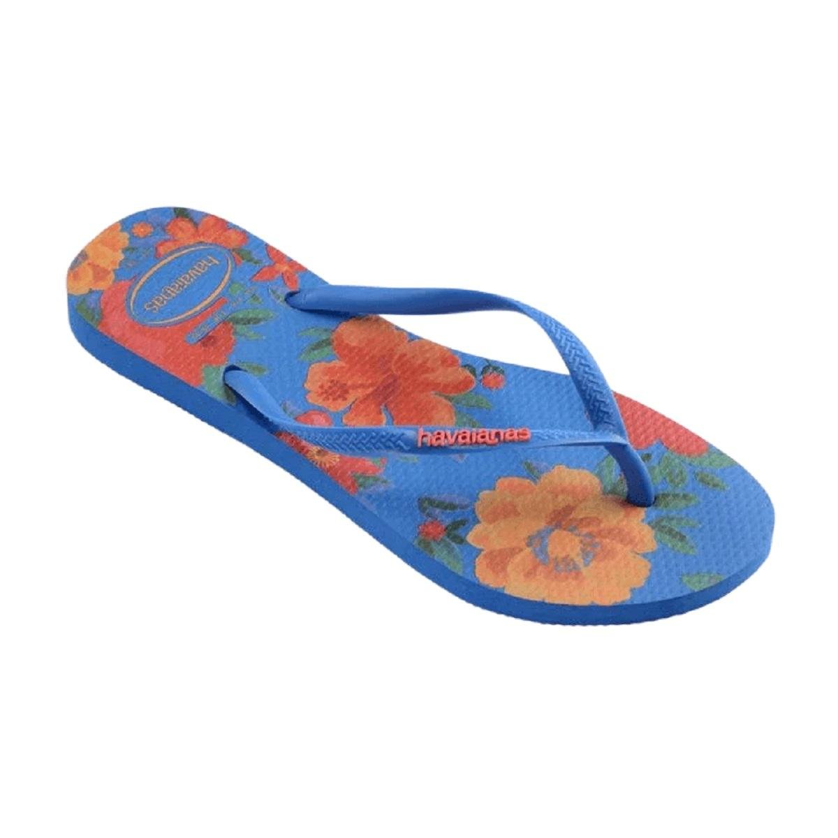 Chinelo Feminino Havaianas Slim Summer Azul Azul 3
