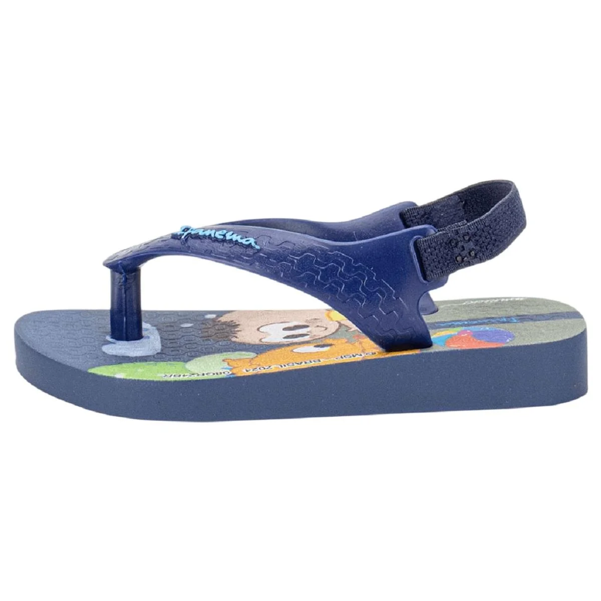 Chinelo Infantil Menino Turma Da Monica Ipanema 26791 Azul Azul 2