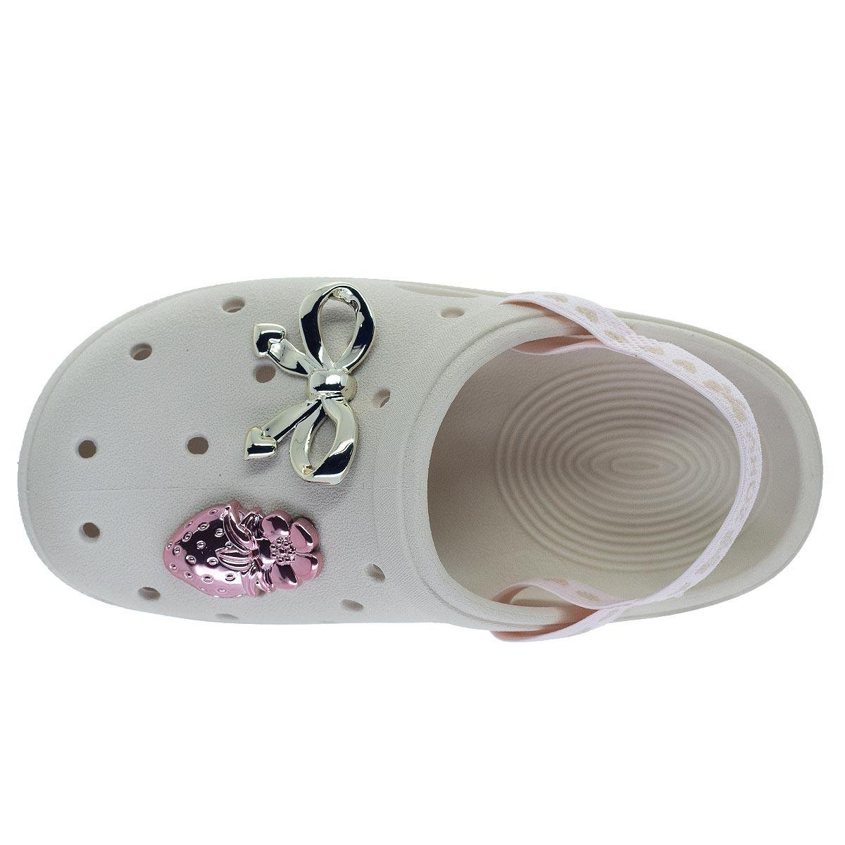 Babuche Infantil Menina Daisy Zaxy 19364 Offwhite Off White 3