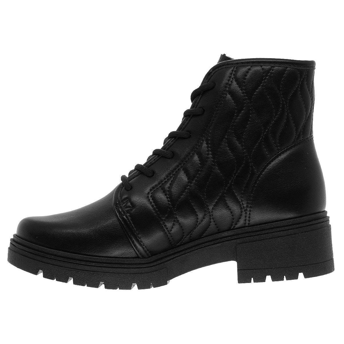 Coturno Feminino Dakota D2732 Preto Preto 2