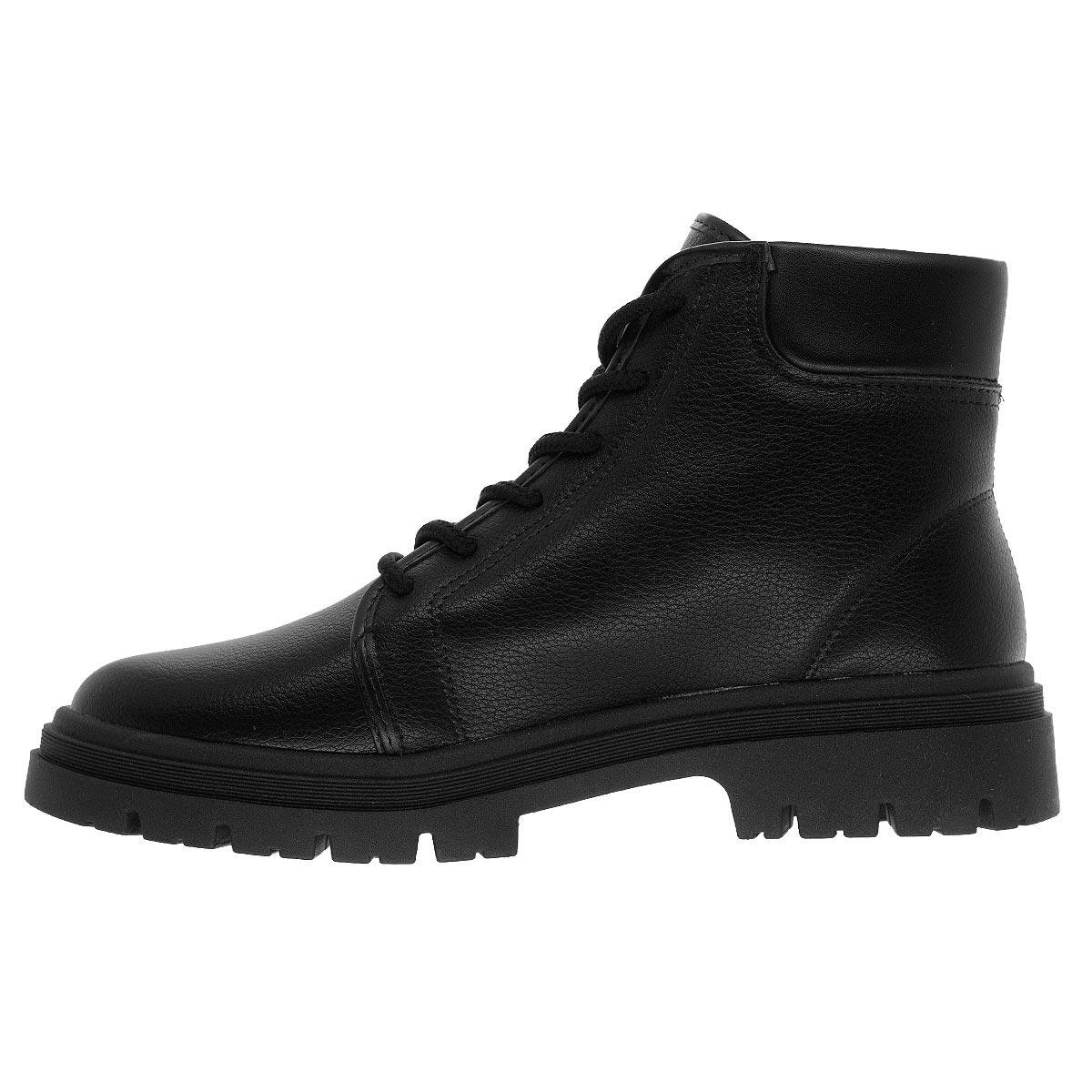 Bota Coturno Feminina Tratorado Moleca 5344.202 Preto Preto 2