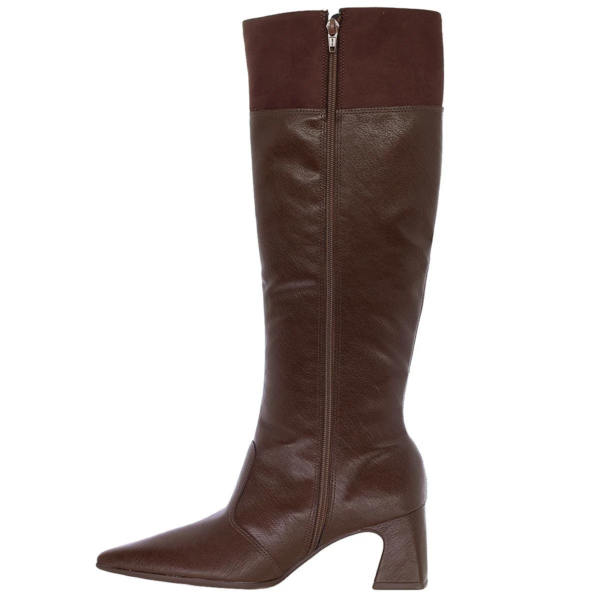 Bota Montaria Cano Longo Feminina Piccadilly 764031 Marrom Marrom 2