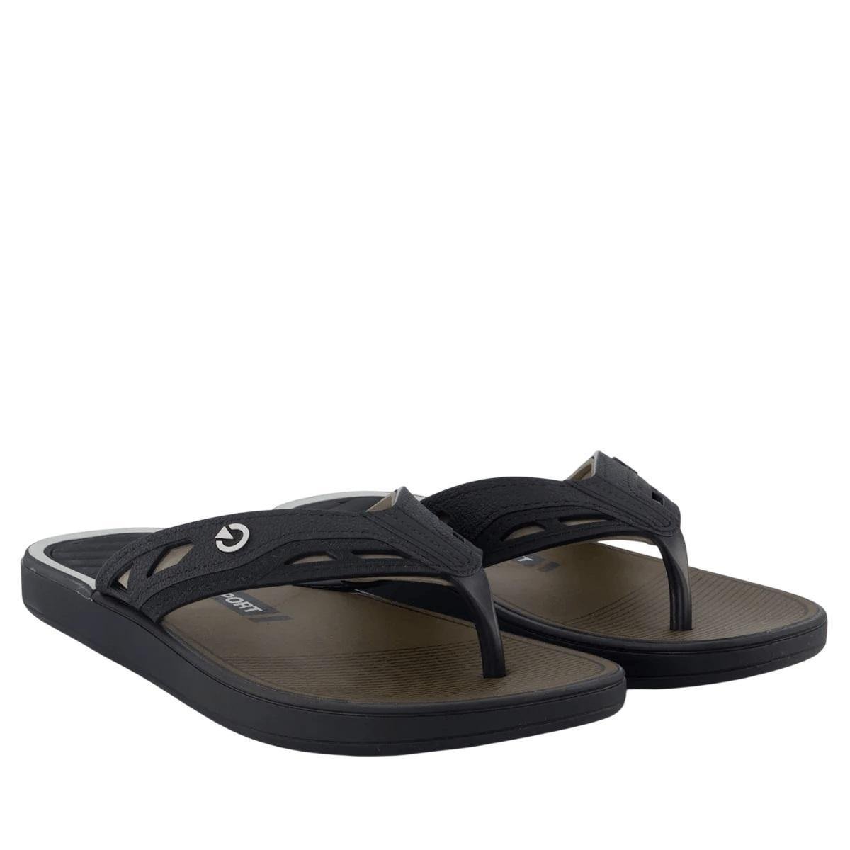 Chinelo Infantil Menino Cartago Sport Dallas Preto Preto 3