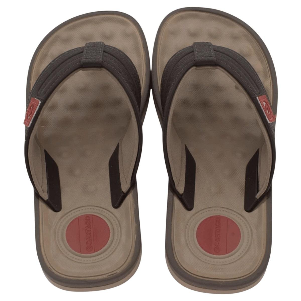 Chinelo Infantil Menino Cartago Alabama Bege