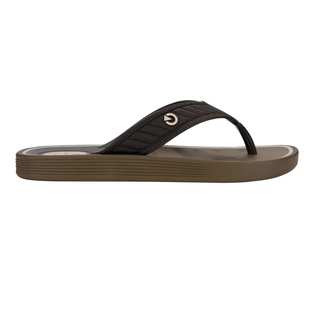 Chinelo Masculino Cartago Durban Marrom Marrom 2