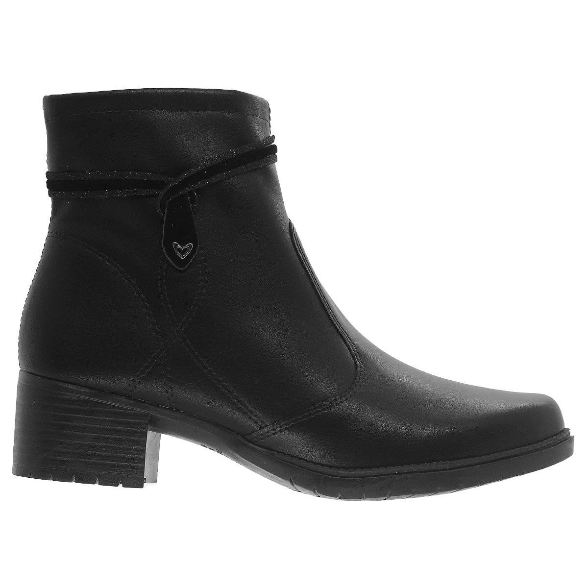 Bota Cano Curto Feminina Mississipi J0781 Preto