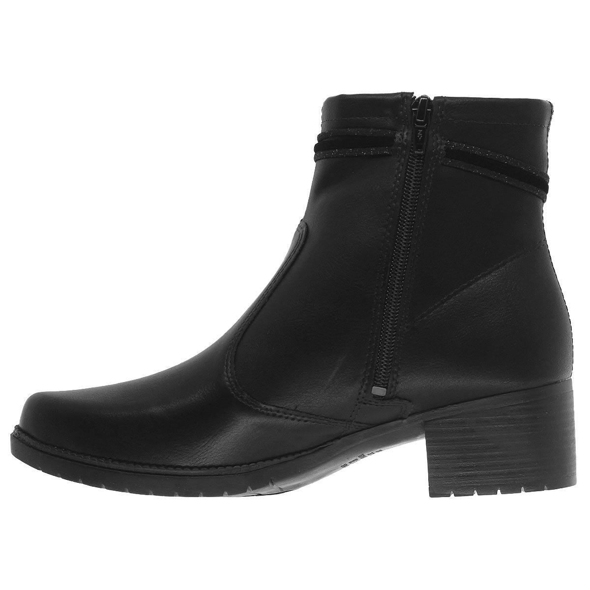 Bota Cano Curto Feminina Mississipi J0781 Preto Preto 2