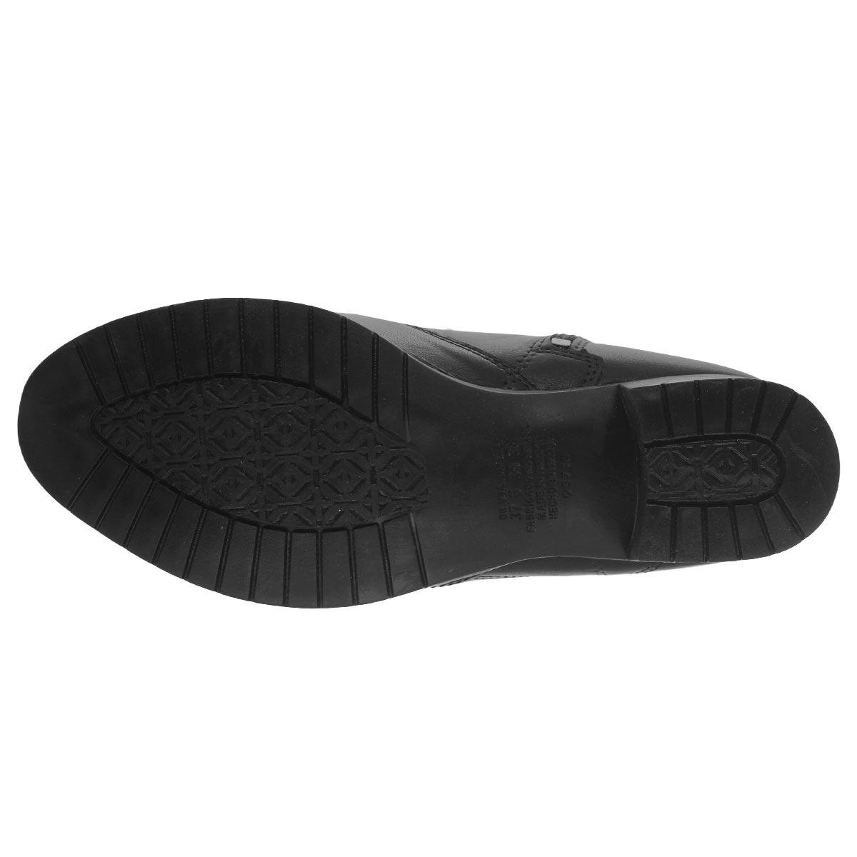 Bota Cano Curto Feminina Mississipi J0781 Preto Preto 4