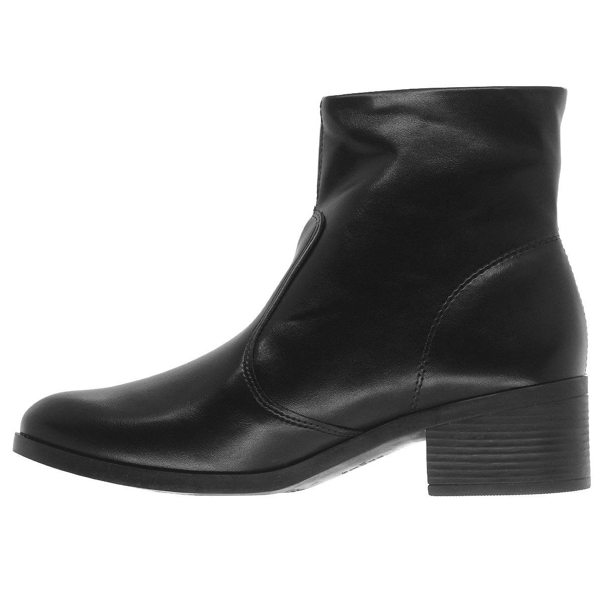 Bota Cano Curto Feminina Mississipi J1442 Preto Preto 2