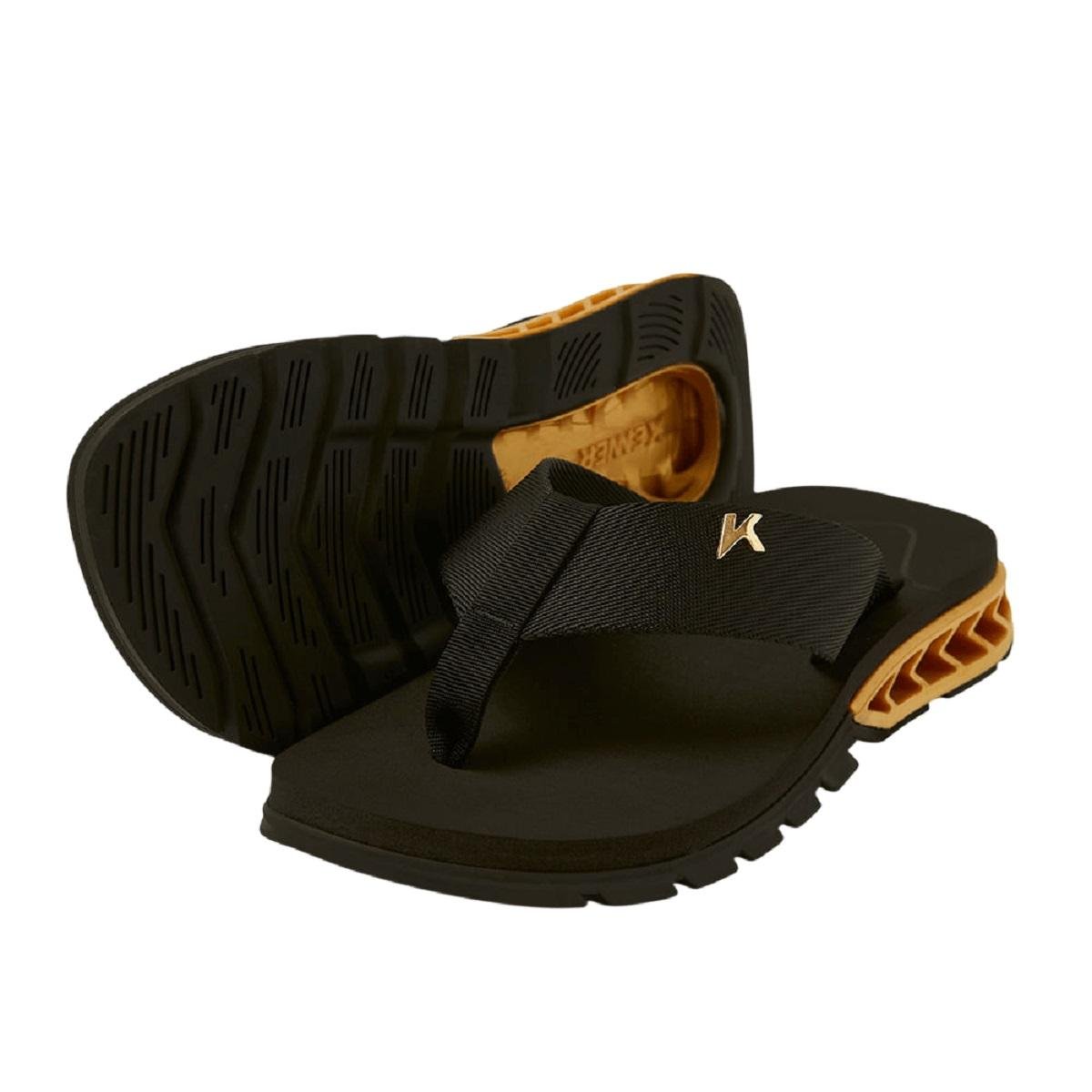 Chinelo Rakka Masculino Kenner 1900023100 Preto Preto 3