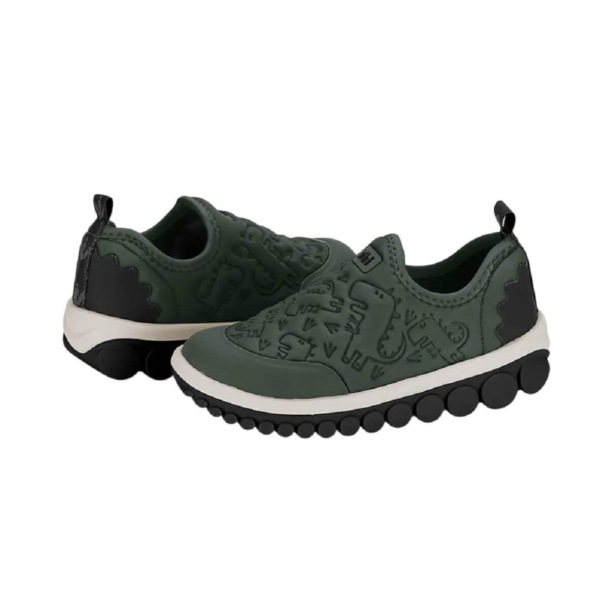 Tênis Slip On Infantil Menino Roller 2.0 Bibi Verde Verde 3