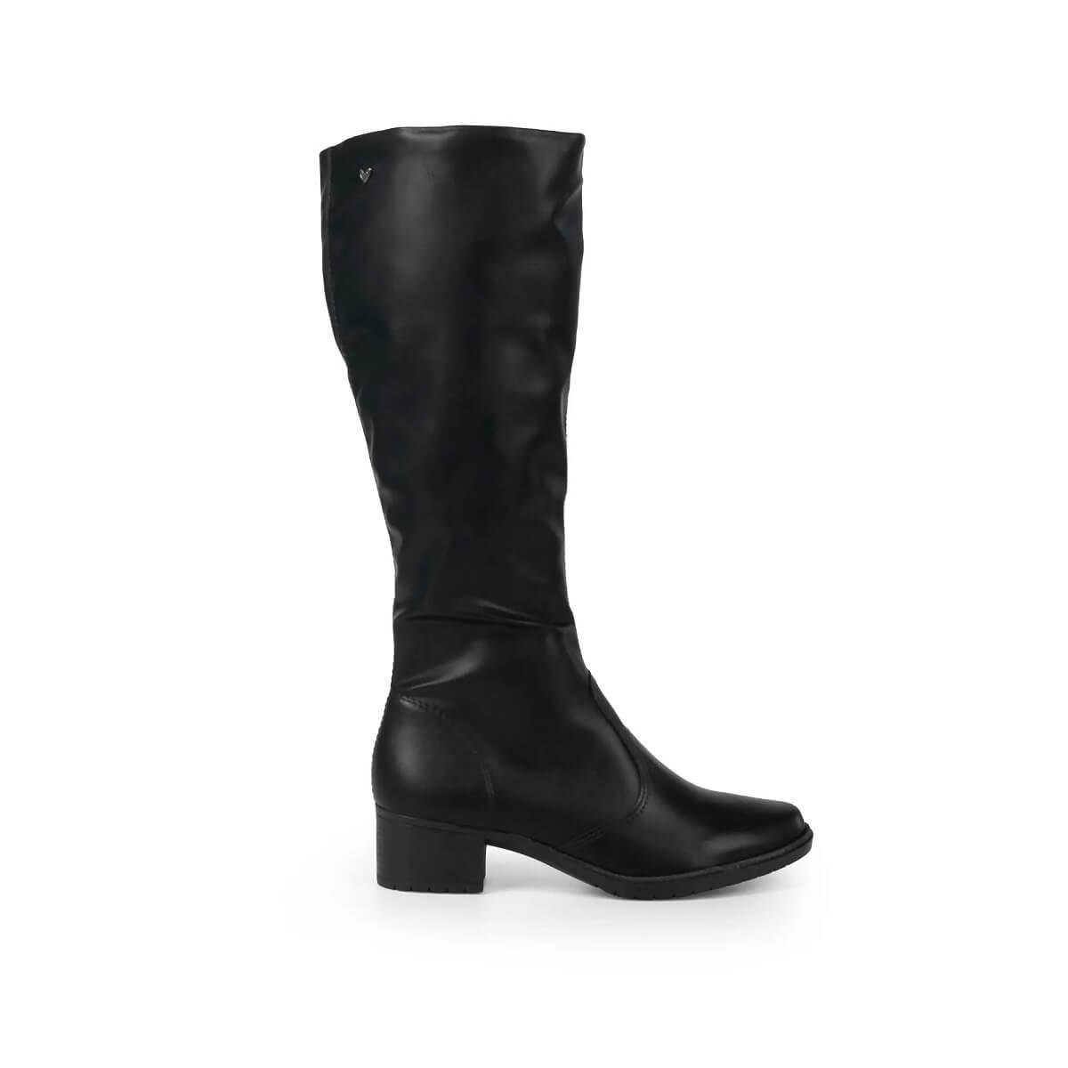 Bota Cano Longo Feminina Mississipi J0332 Preta