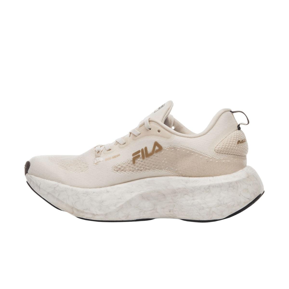 Tênis Esportivo Corrida Feminino Fila Float Maxxi 2 Pro F02R00124 Offwhite Off White 2