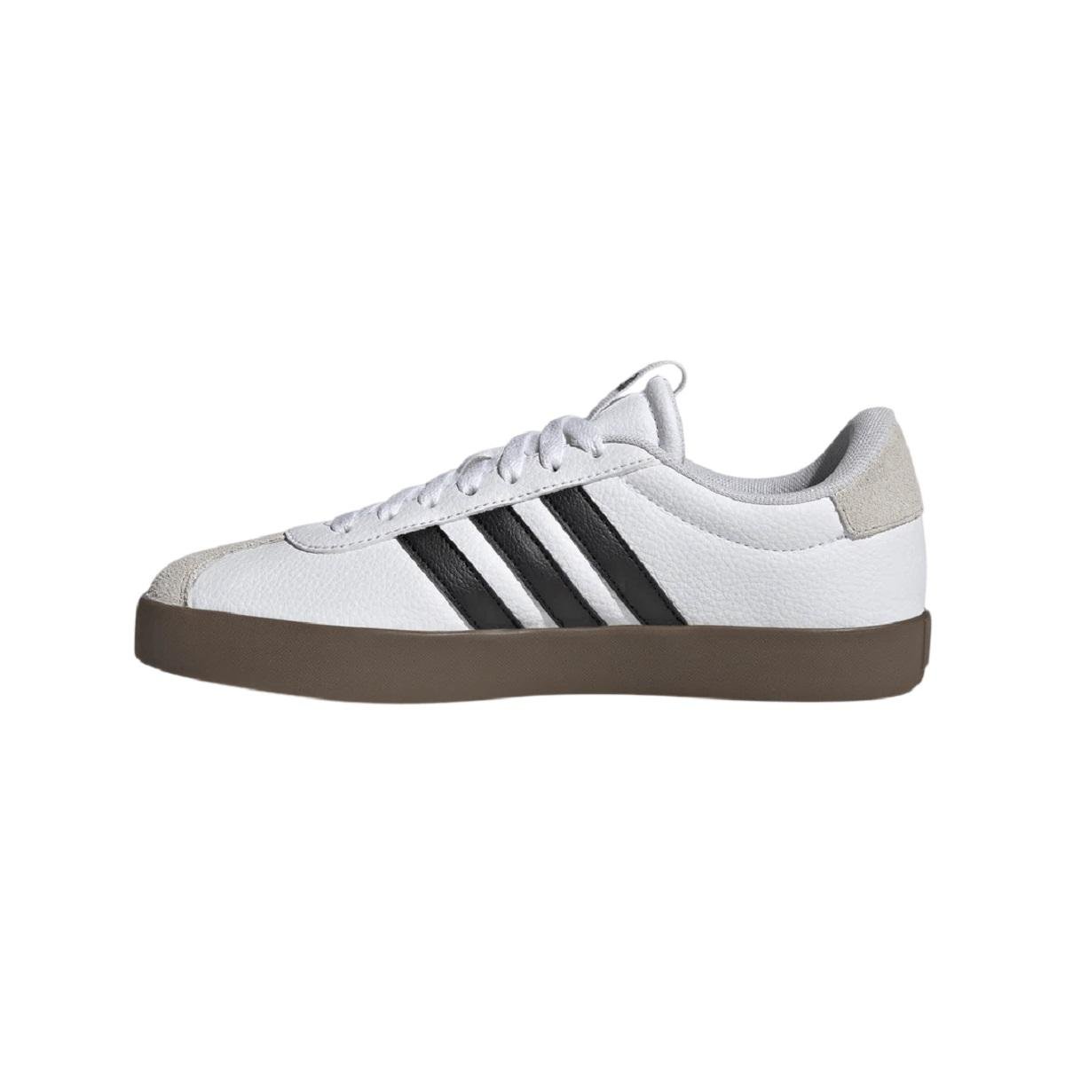 Tênis Casual Feminino Adidas VL Court 3.0 JK3144 Branco Branco 2