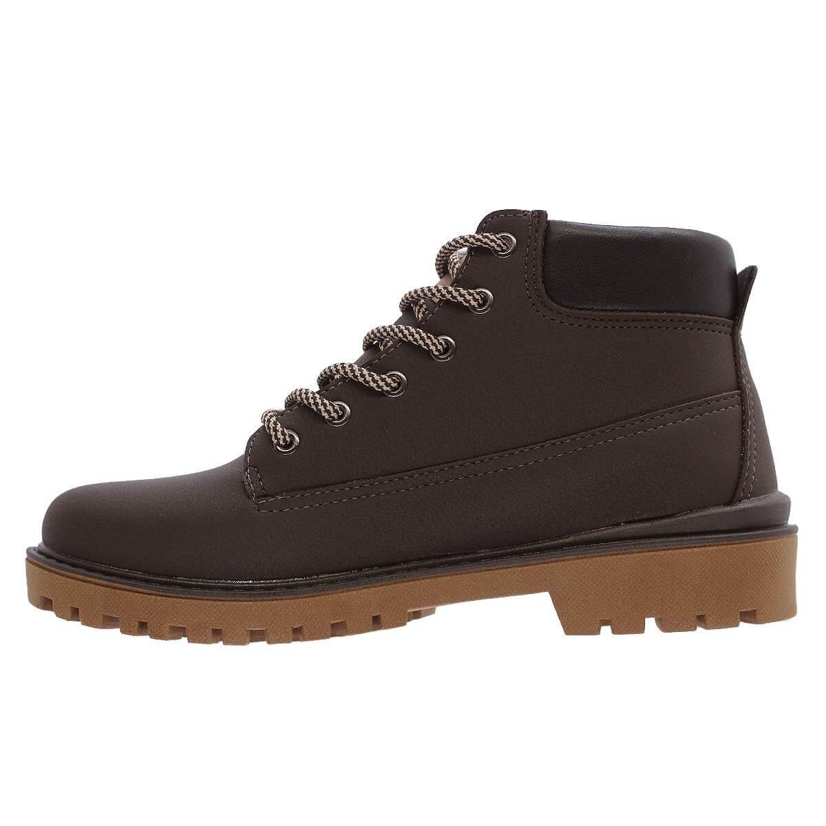 Coturno Infantil Menino Molekinho 2817.111 Marrom Marrom 2
