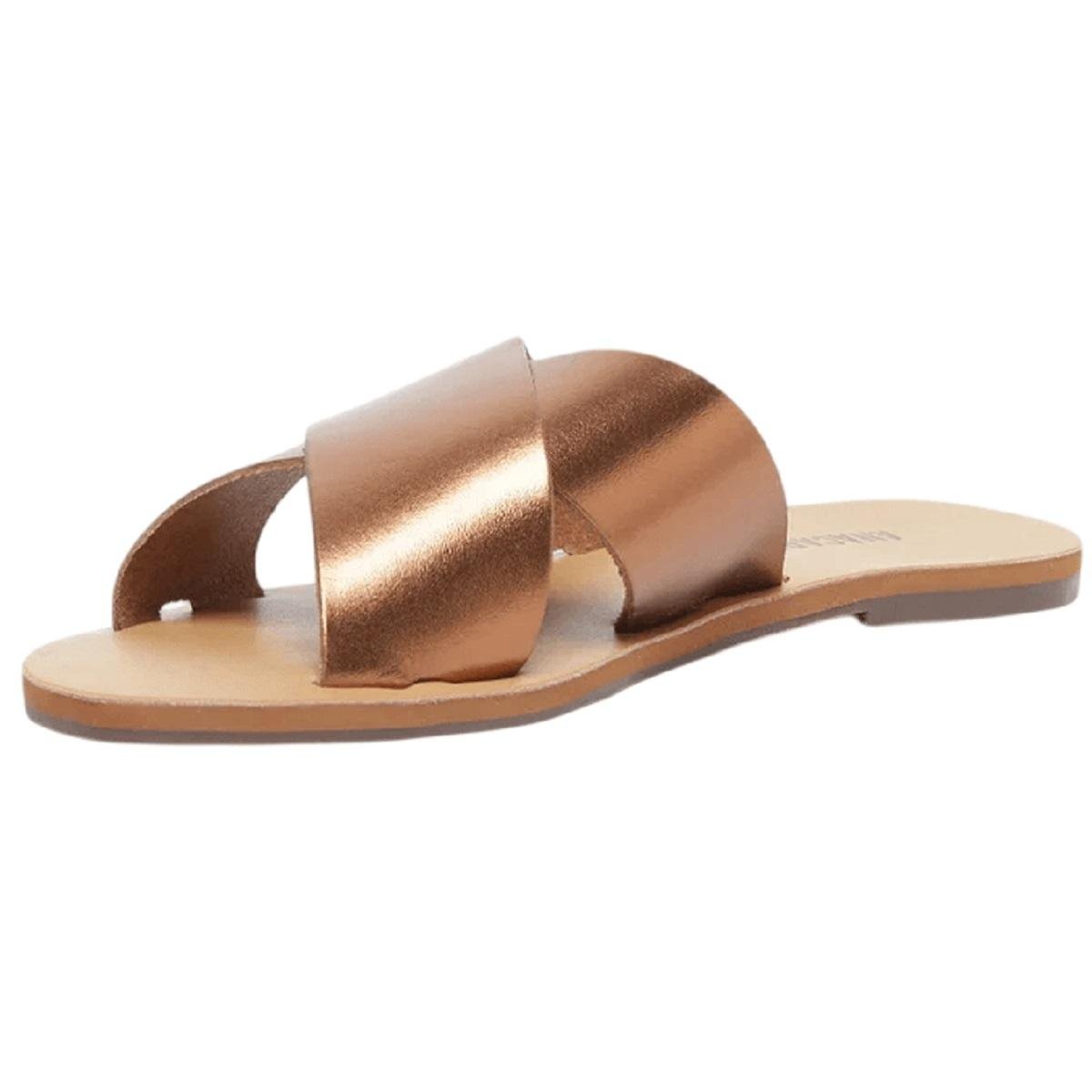 Rasteira Feminina Anacapri C3001400040107 Bronze Dourado 3