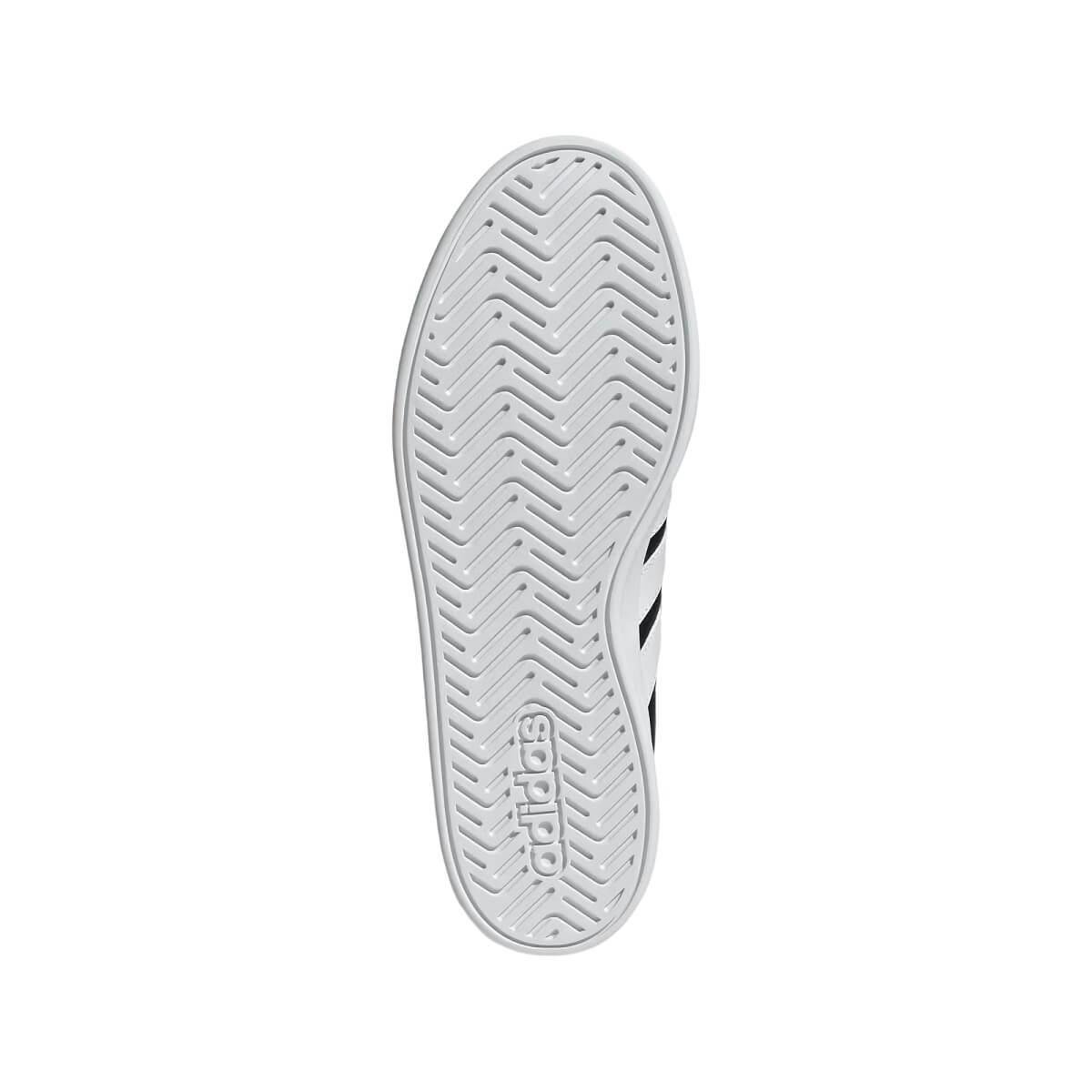 Tênis Casual Masculino Grand Court Base 3.0 Adidas KJ7810 Preto Preto 5