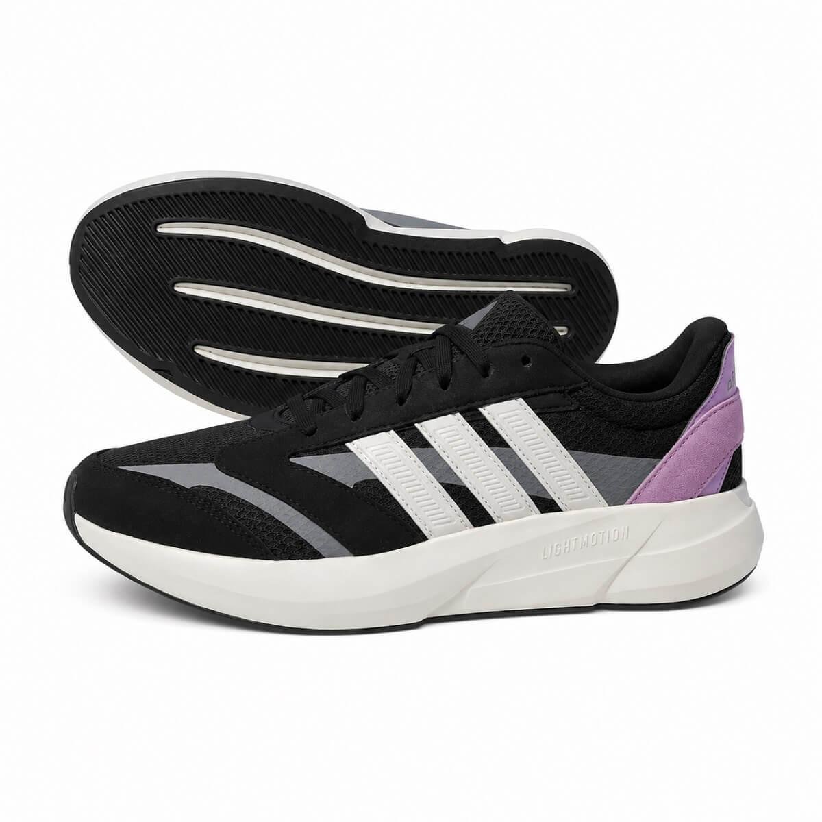 Tênis Casual Feminino Adidas Lightshift 2.0 Preto Preto 4