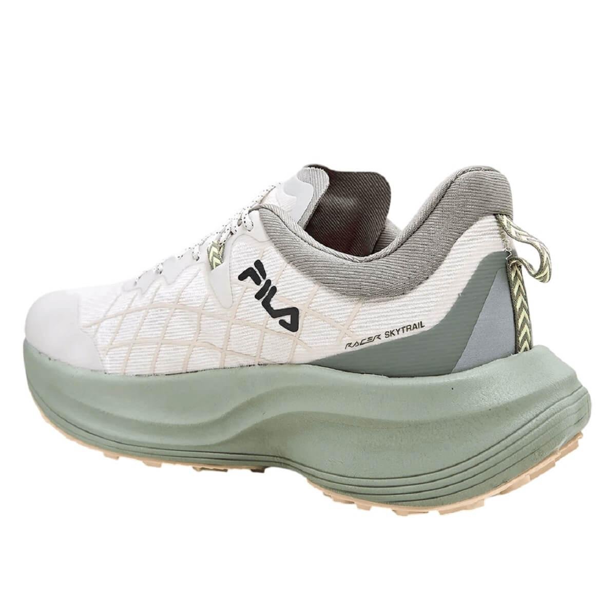 Tênis Esportivo Masculino Fila Racer Skytrail Verde Claro Verde 3
