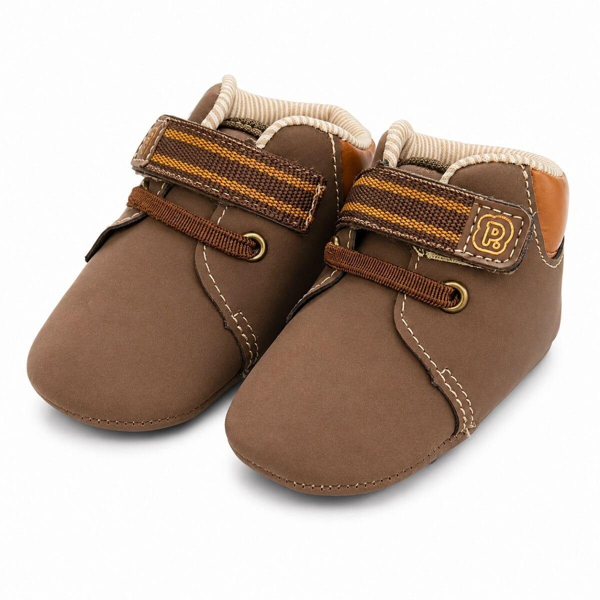 Tênis Infantil Menino Pimpolho 110596C Marrom Marrom 3