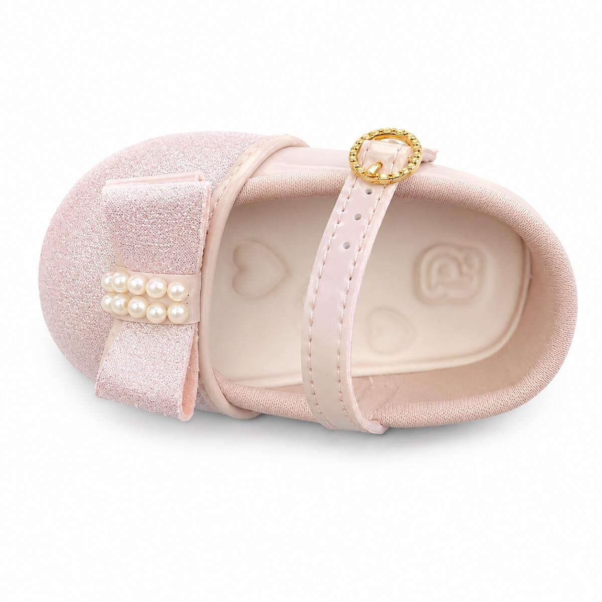 Sapatilha Infantil Bebe Menina Pimpolho 110525C Rosa Rosa 2
