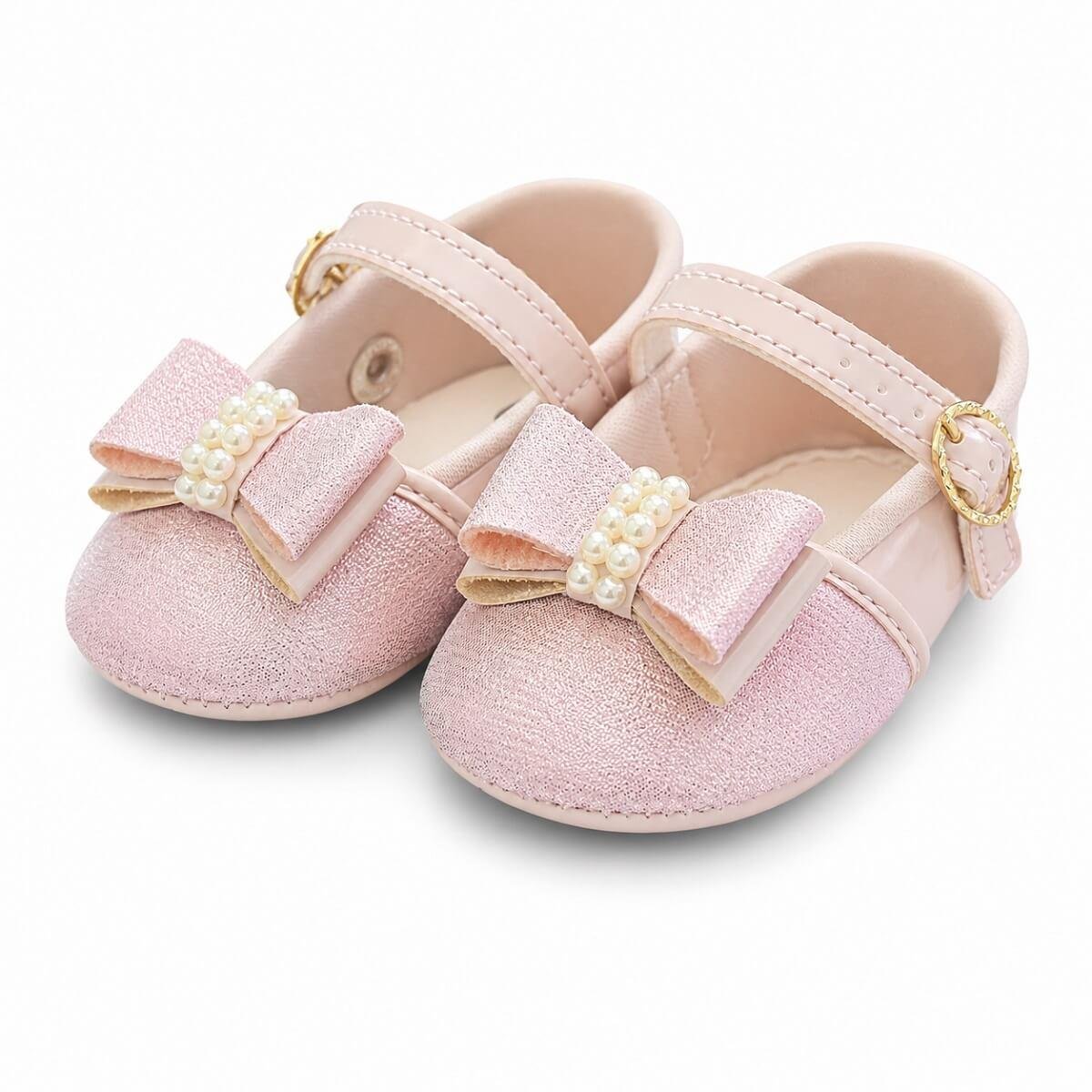 Sapatilha Infantil Bebe Menina Pimpolho 110525C Rosa Rosa 3