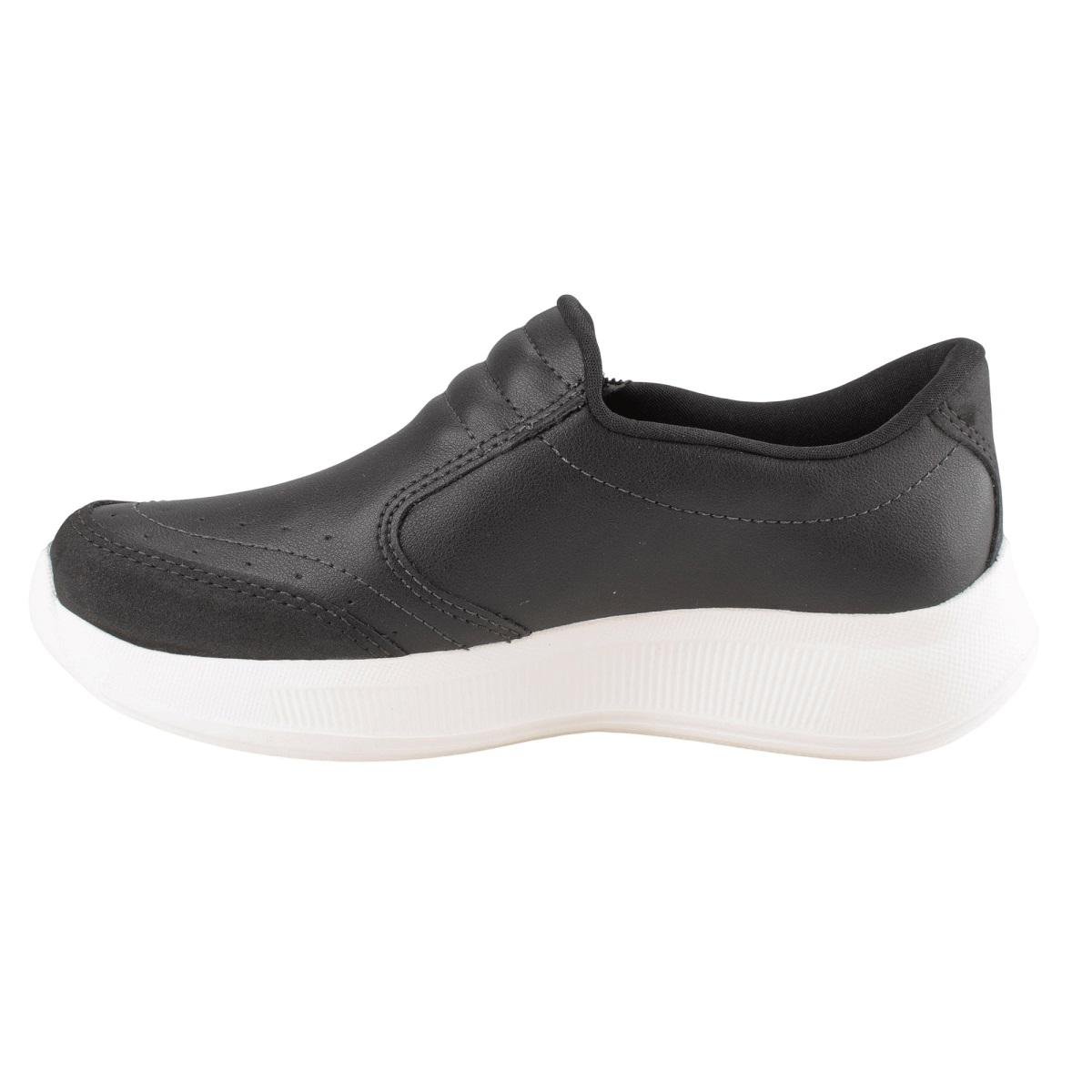 Tênis Slip On Feminino Mississipi MF603 Preto Preto 2
