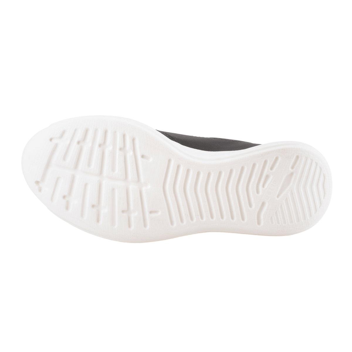 Tênis Slip On Feminino Mississipi MF603 Preto Preto 5