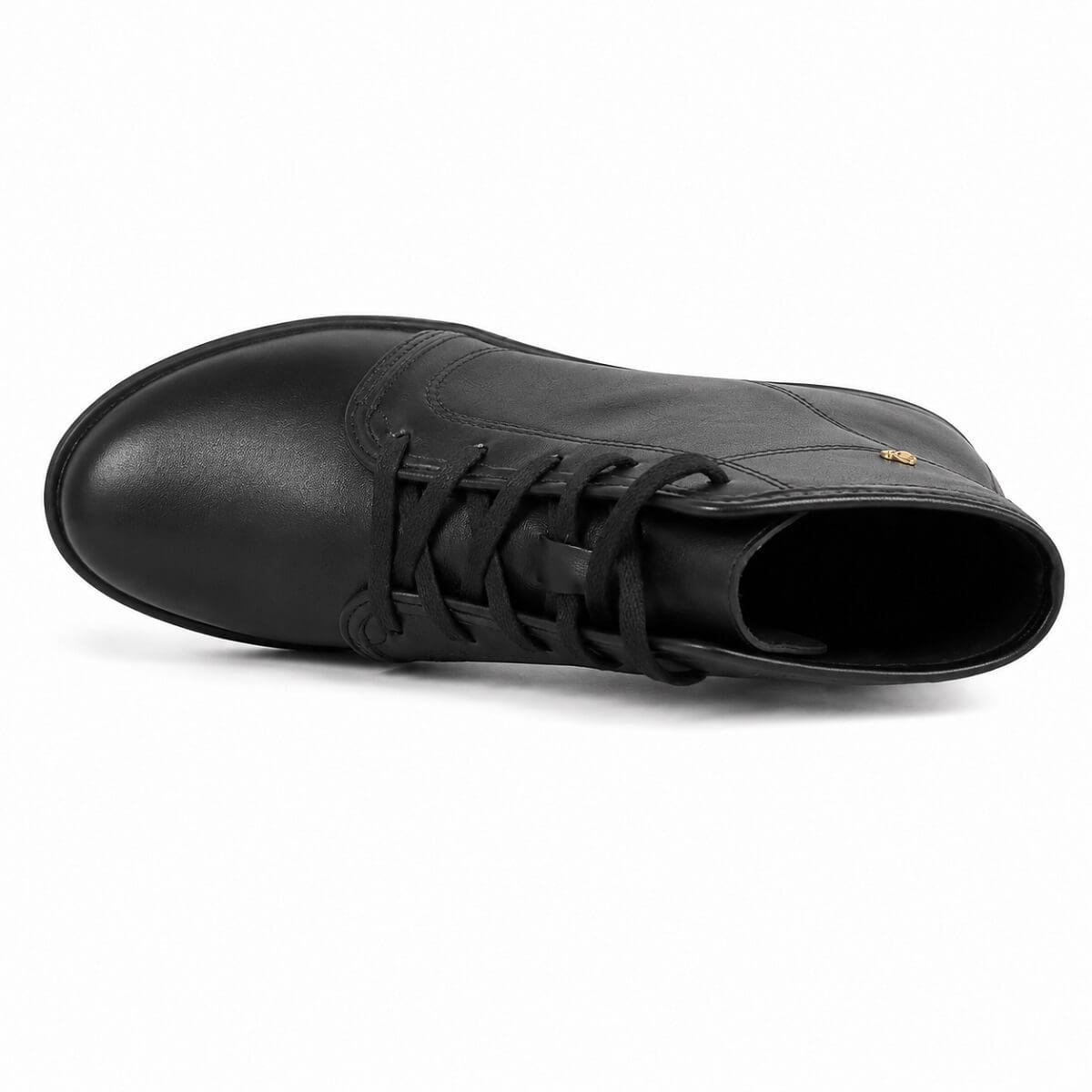 Bota Coturno Feminina Mississipi J1361 Preta Preto 3