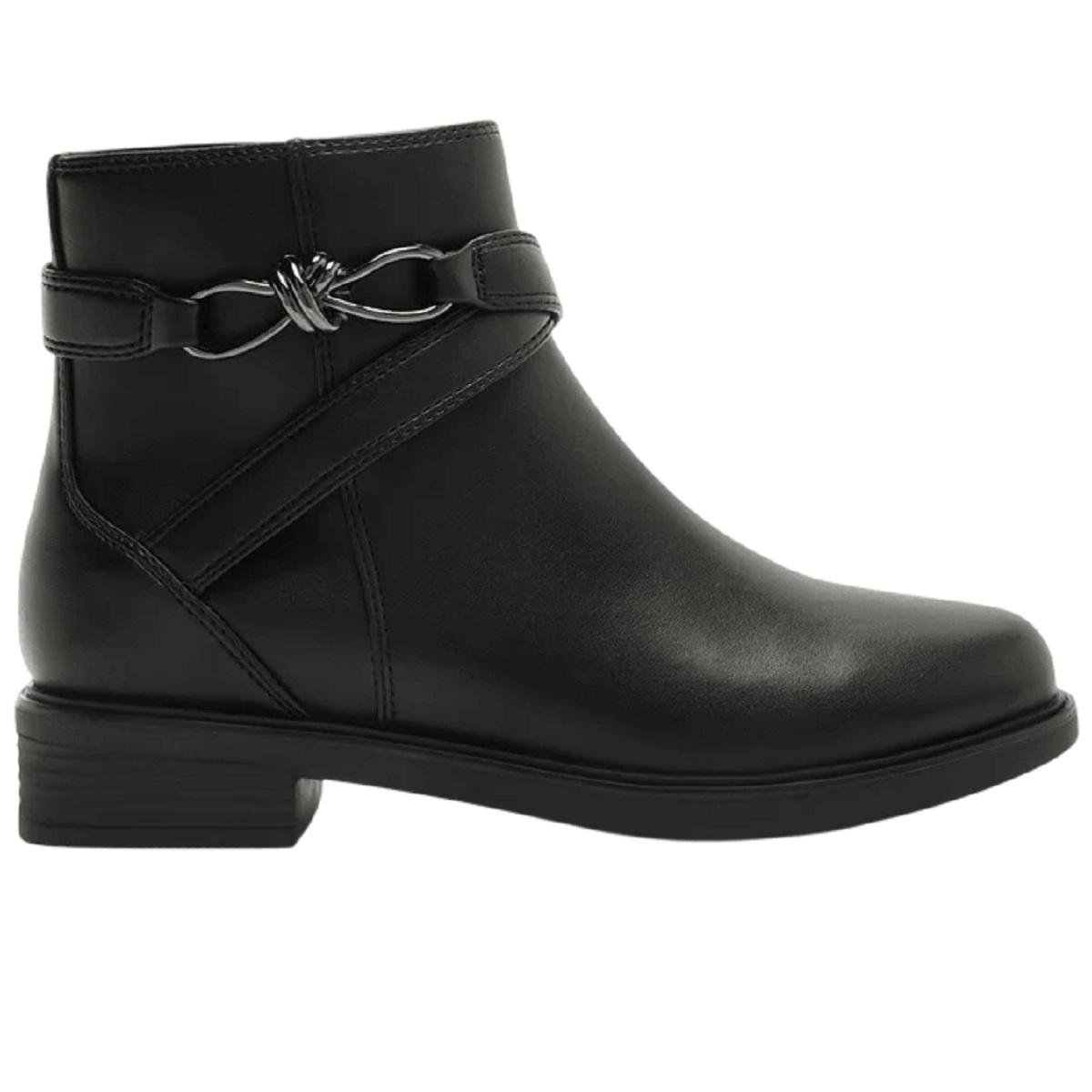 Bota Cano Curto Feminina Anacapri C30775 Preta