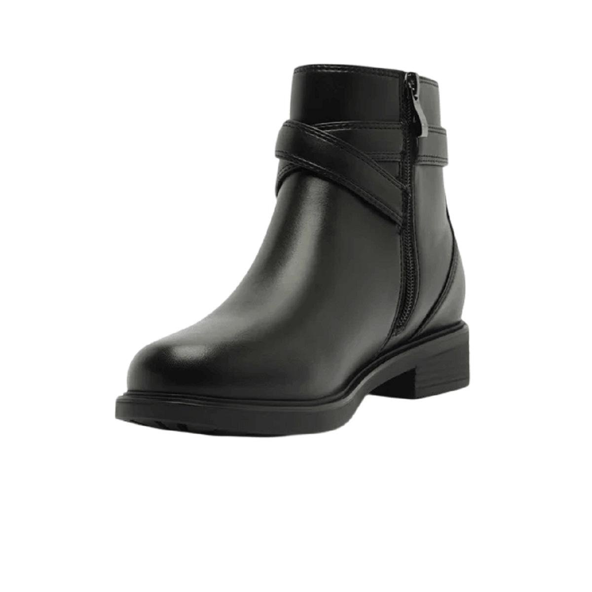 Bota Cano Curto Feminina Anacapri C30775 Preta Preto 3