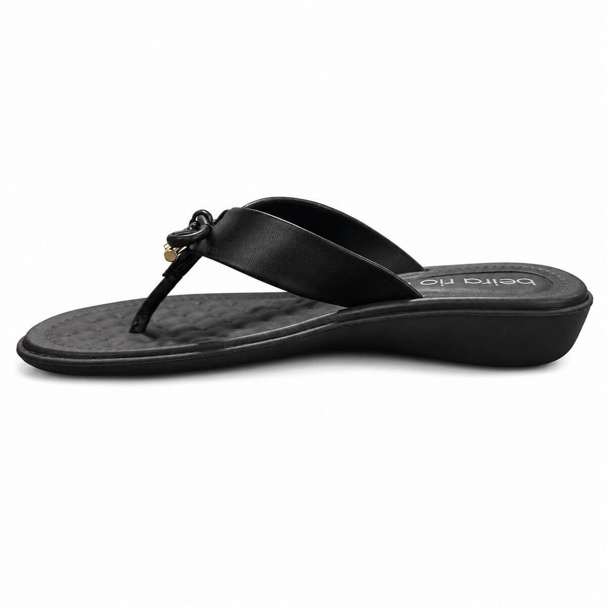 Tamanco Beira Rio Conforto 8224.873 Preto Preto 2